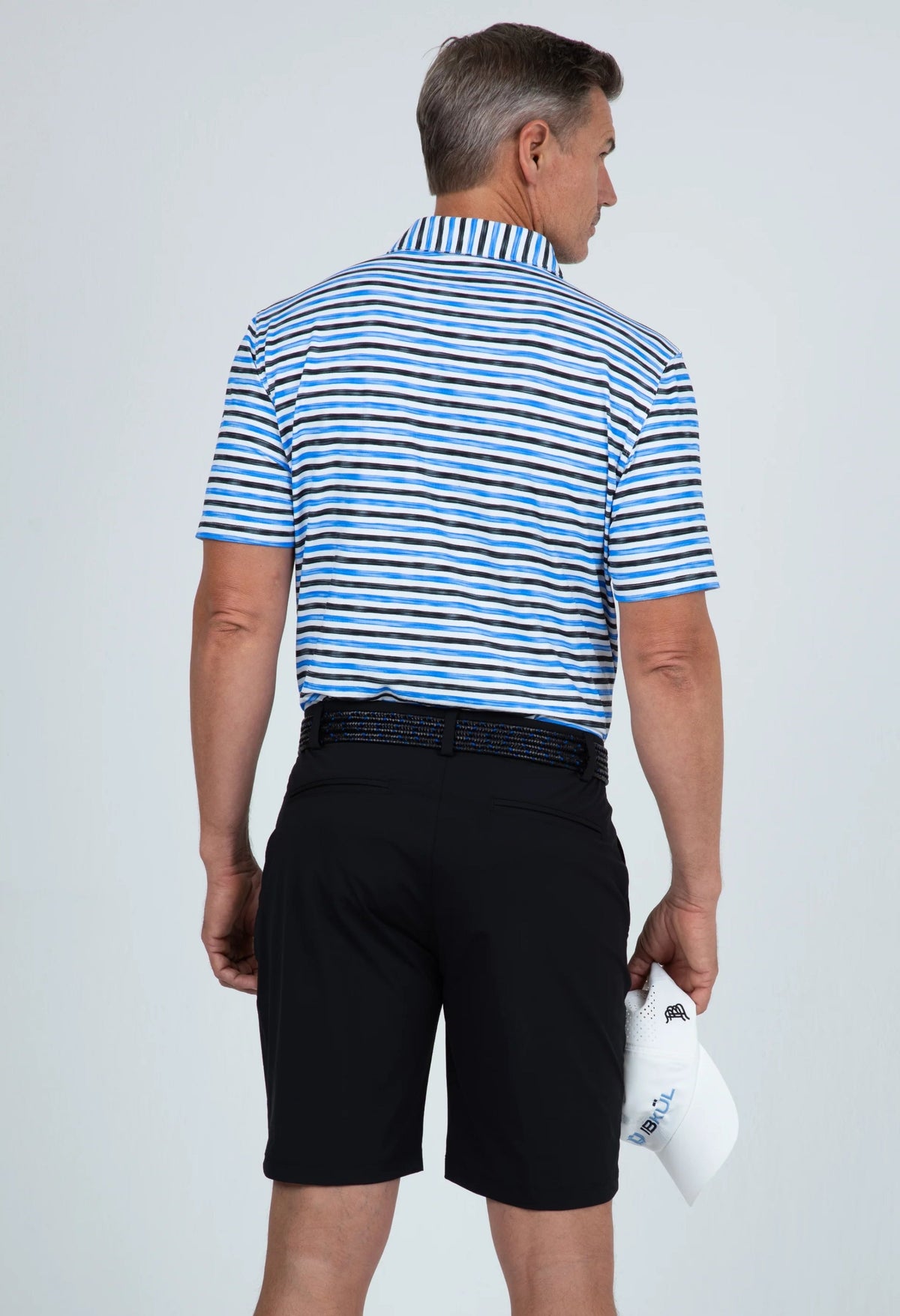Landon Print Short Sleeve Polo – 94163 (Modern Fit)